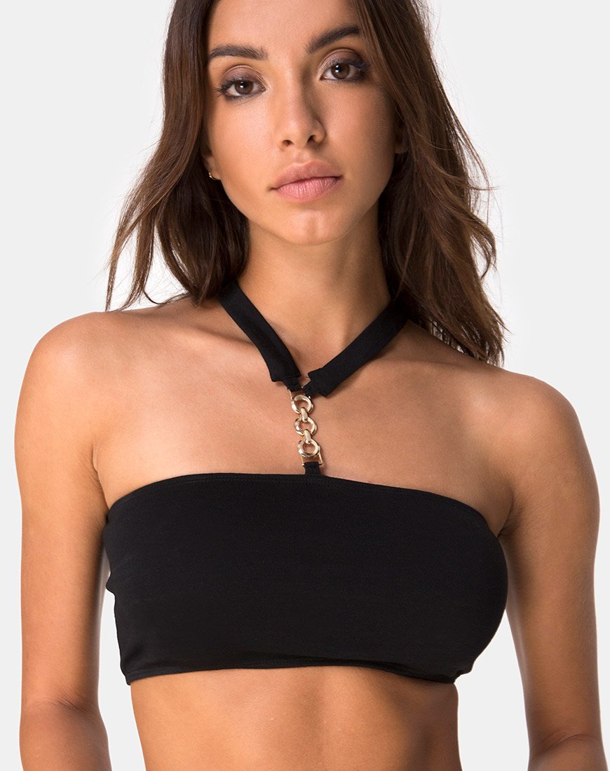 Imagen de Nia Hardware Top en Negro