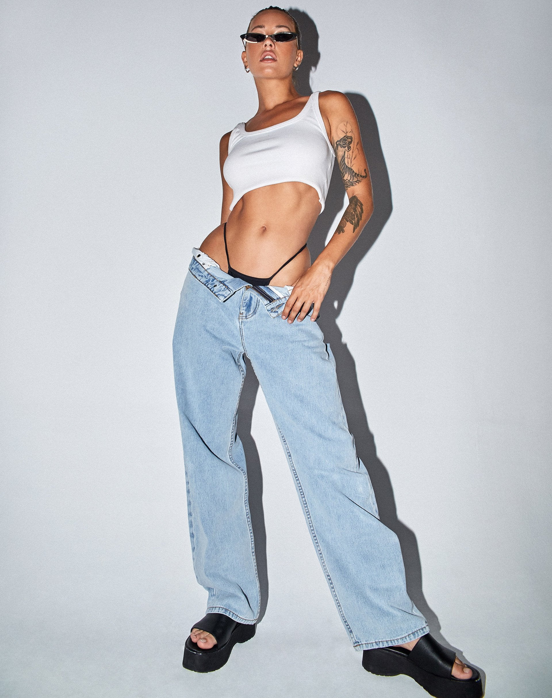 Imagen de Bum Rips Parallel Jean en Tonal Light Wash