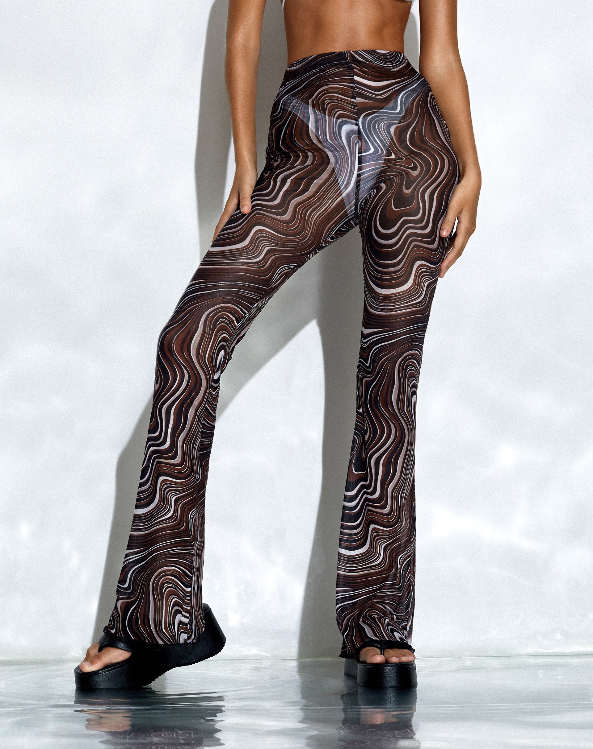 Imagen de Nizar Pantalones en 70s Ripple Marrón