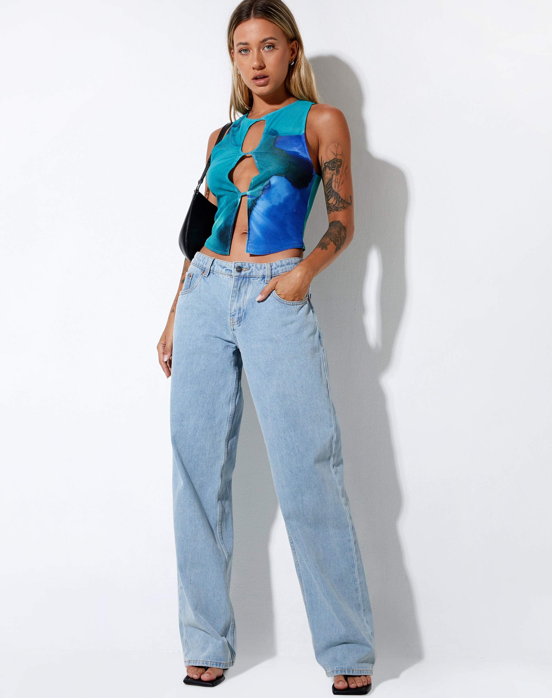 imagen de Nolan Crop Top en aguada fluida