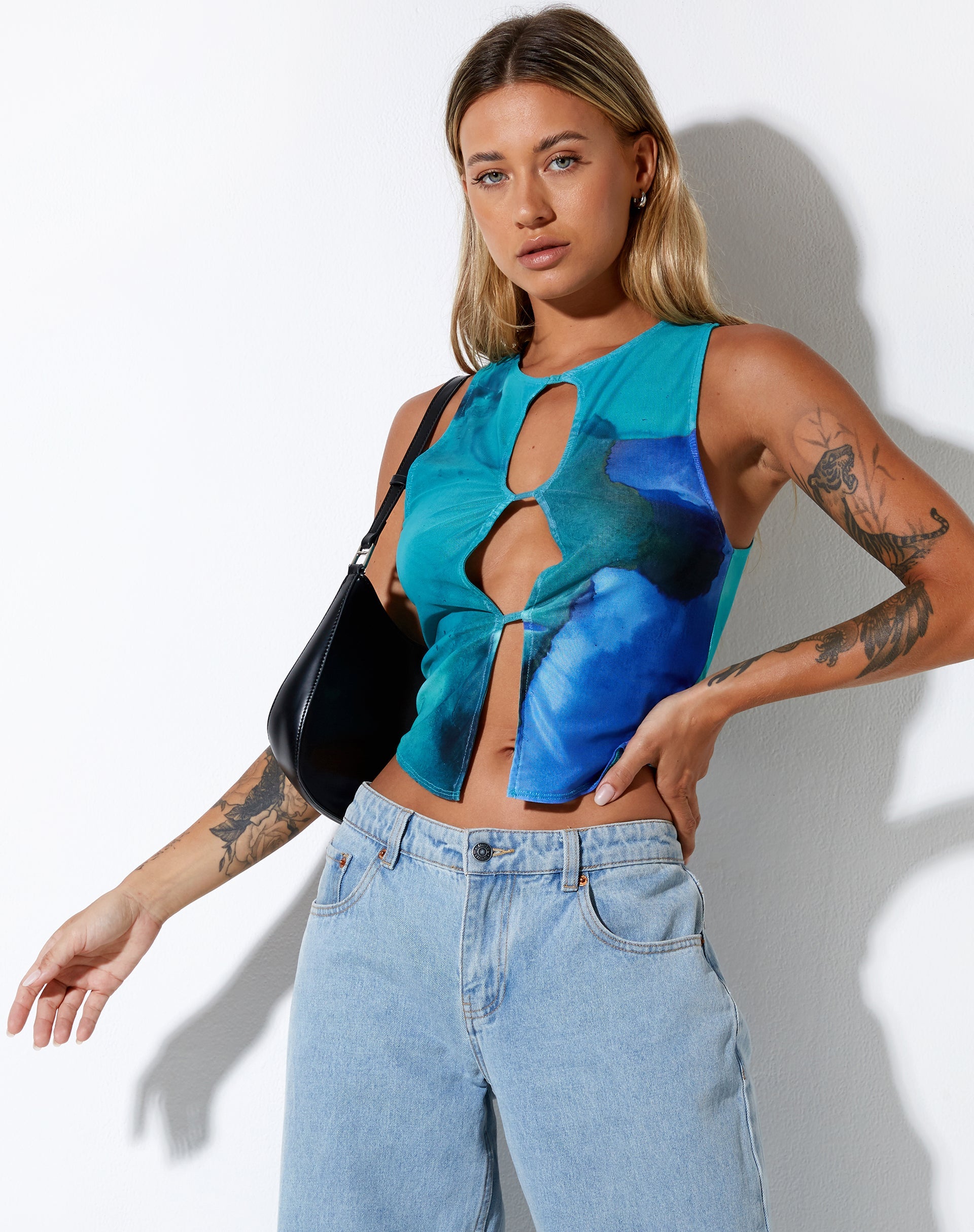 imagen de Nolan Crop Top en aguada fluida