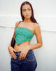 Imagen de Nolda Crop Top en Paisley Fun Verde