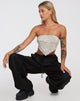 imagen de Nolda Crop Top en Tonal Zebra