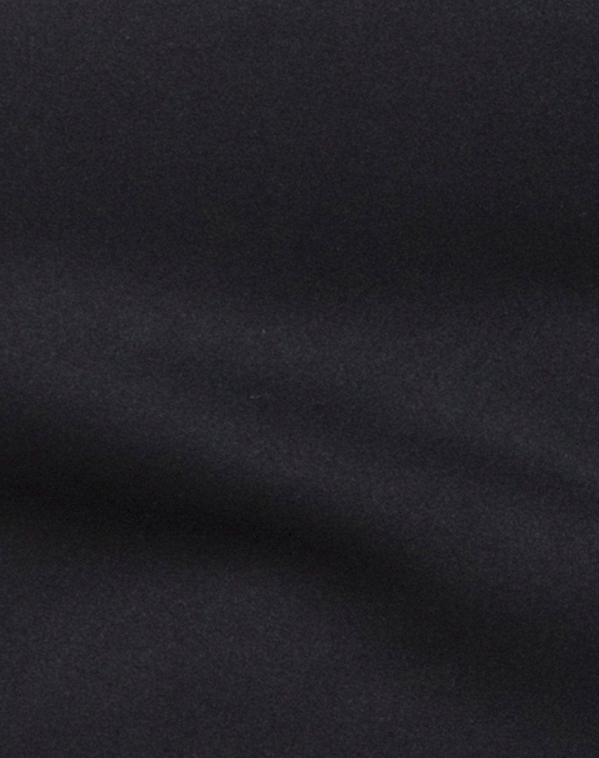 Imagen de Nolia Camiseta de tirantes en negro satinado