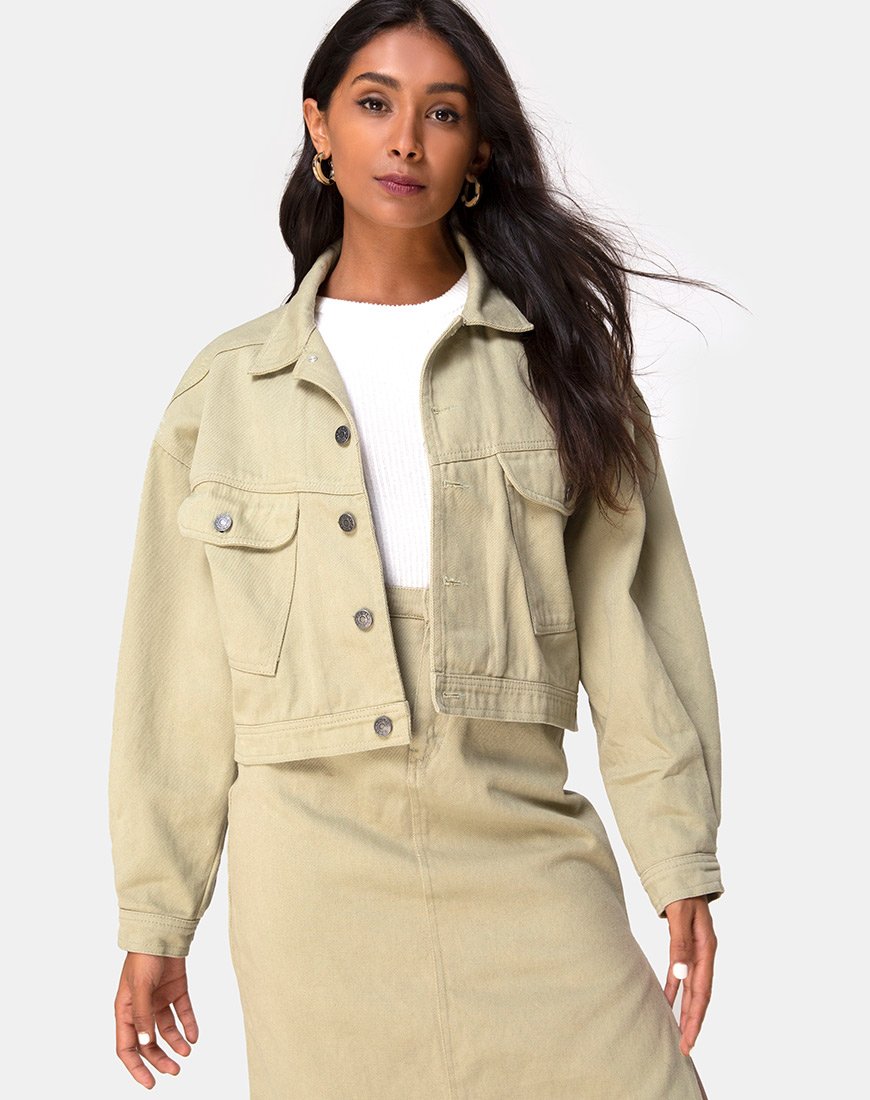 Chaqueta Noma en Sage
