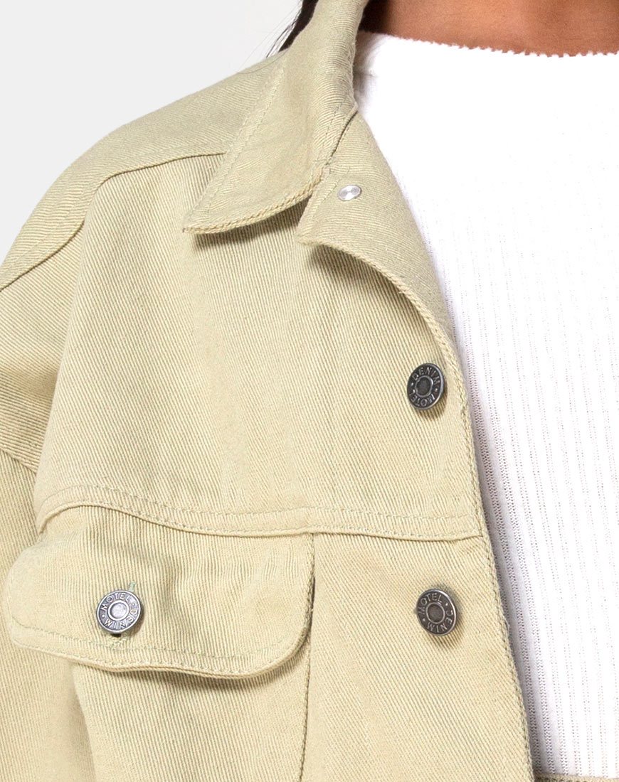 Imagen de la chaqueta Noma en salvia