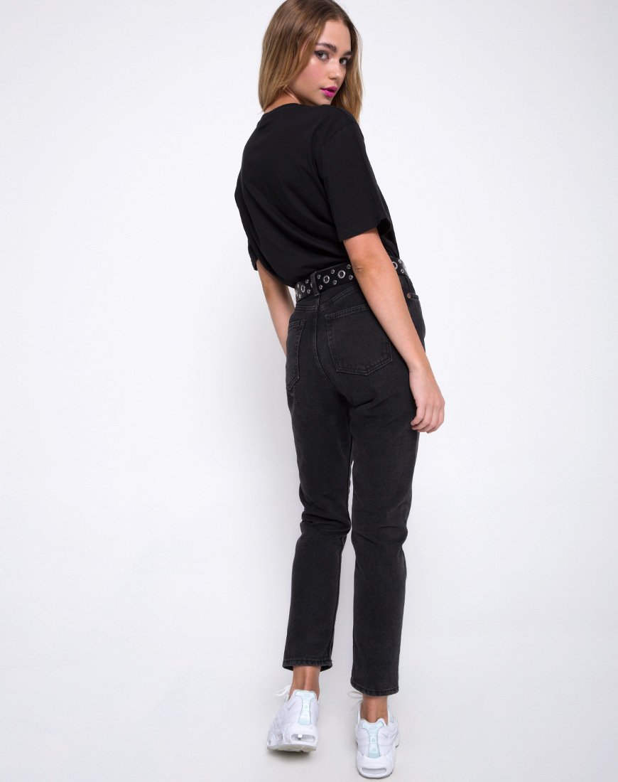 Imagen de Oversize Basic Tee en Not a Designer Negro