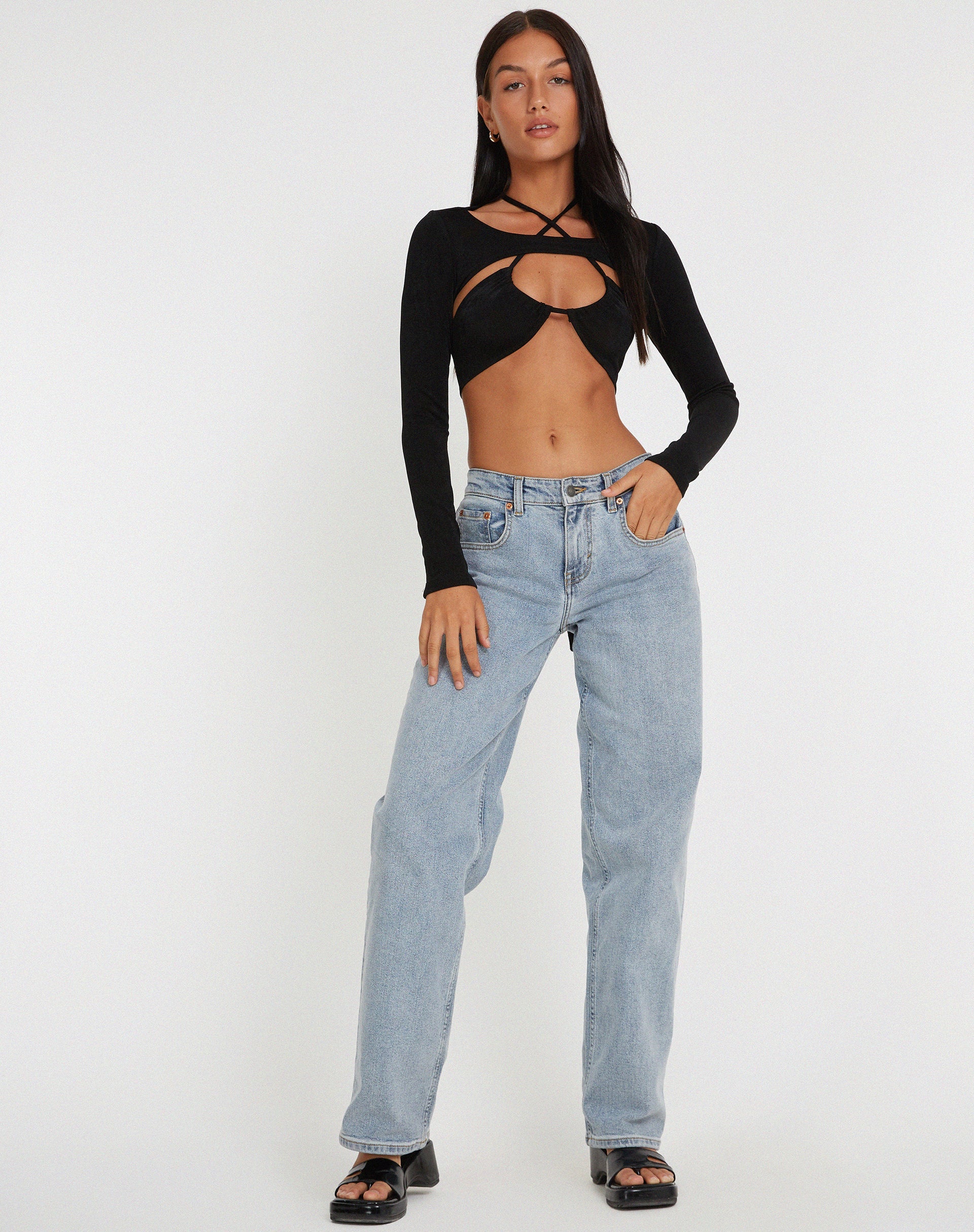 IMAGEN DE Ofir Crop Top en negro