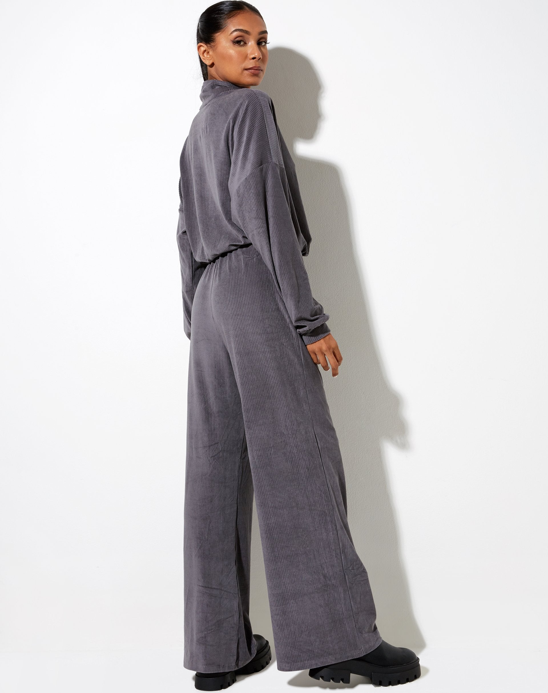 Imagen de Obeli Pantalones en Gris Antracita Angel Embro