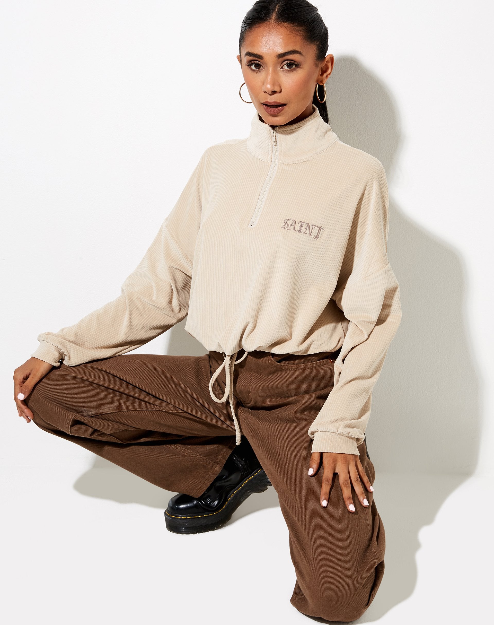 Imagen del jersey Olini Saint Embro beige neutro