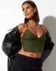 imagen de Ombe Crop Top en Tailoring Olive