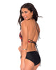 Imagen de la braguita de bikini On Point en Flaming Skies Negro