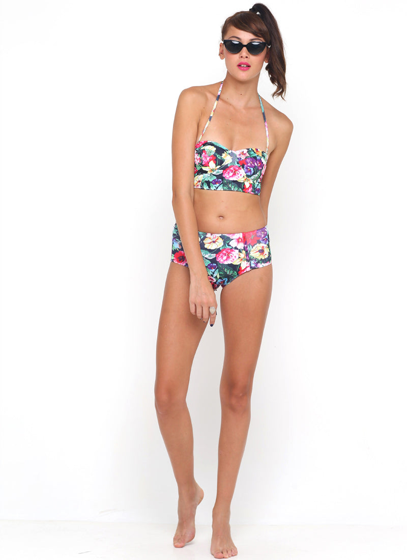 Imagen del braguita de bikini Motel Opal Midi Rise en Cottage Garden