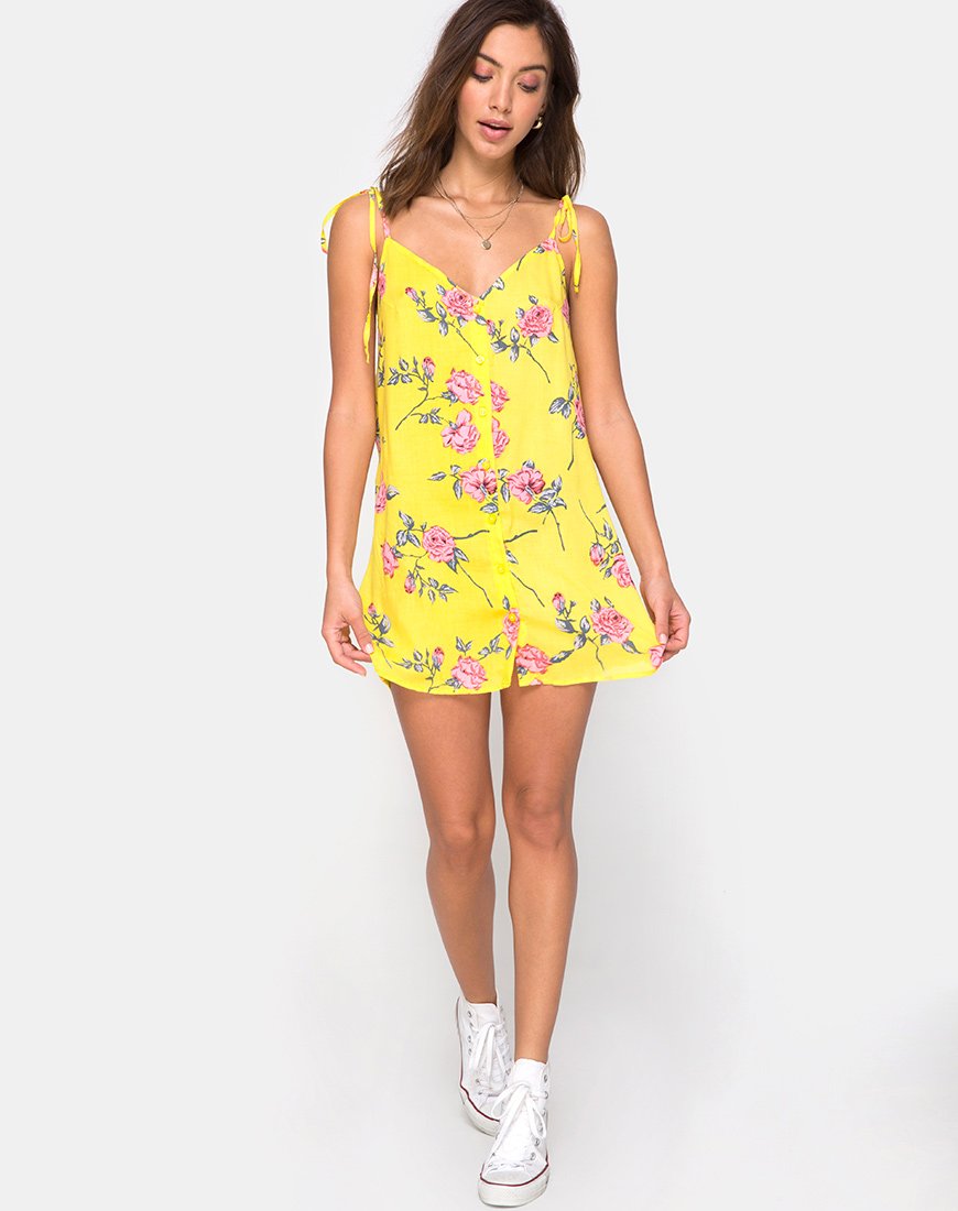 Imagen de Osla Slip Dress in Candy Rose Yellow