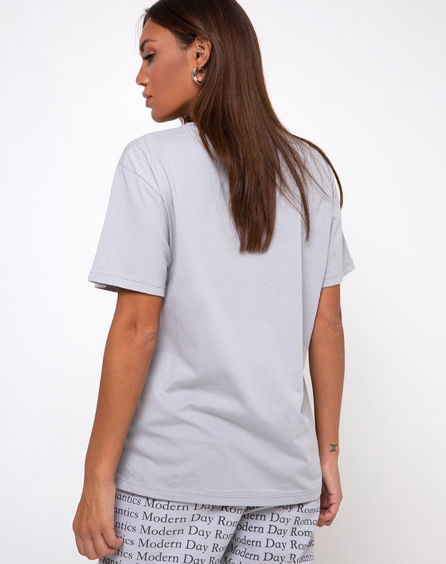 Imagen de Oversize Basic Tee in Modern Day Romantics Gris