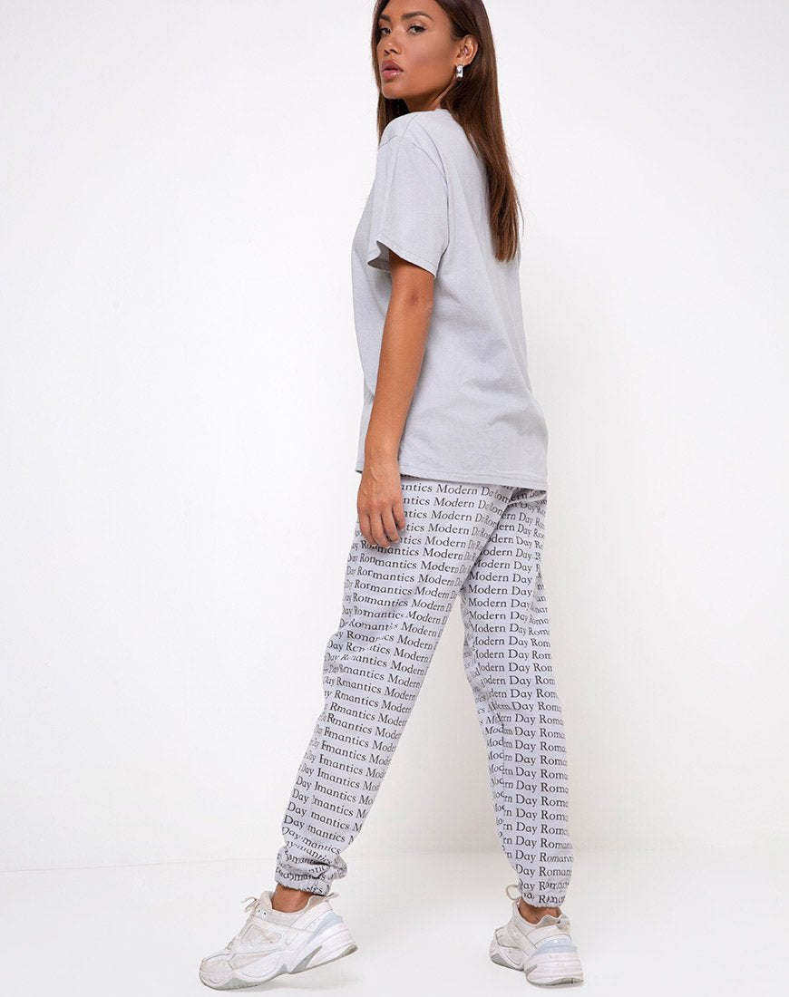 Imagen de Oversize Basic Tee in Modern Day Romantics Gris