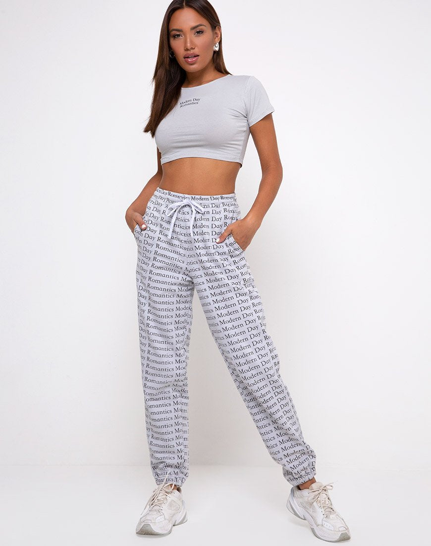 Imagen de Tindy Crop Top en Modern Day Romantics Gris