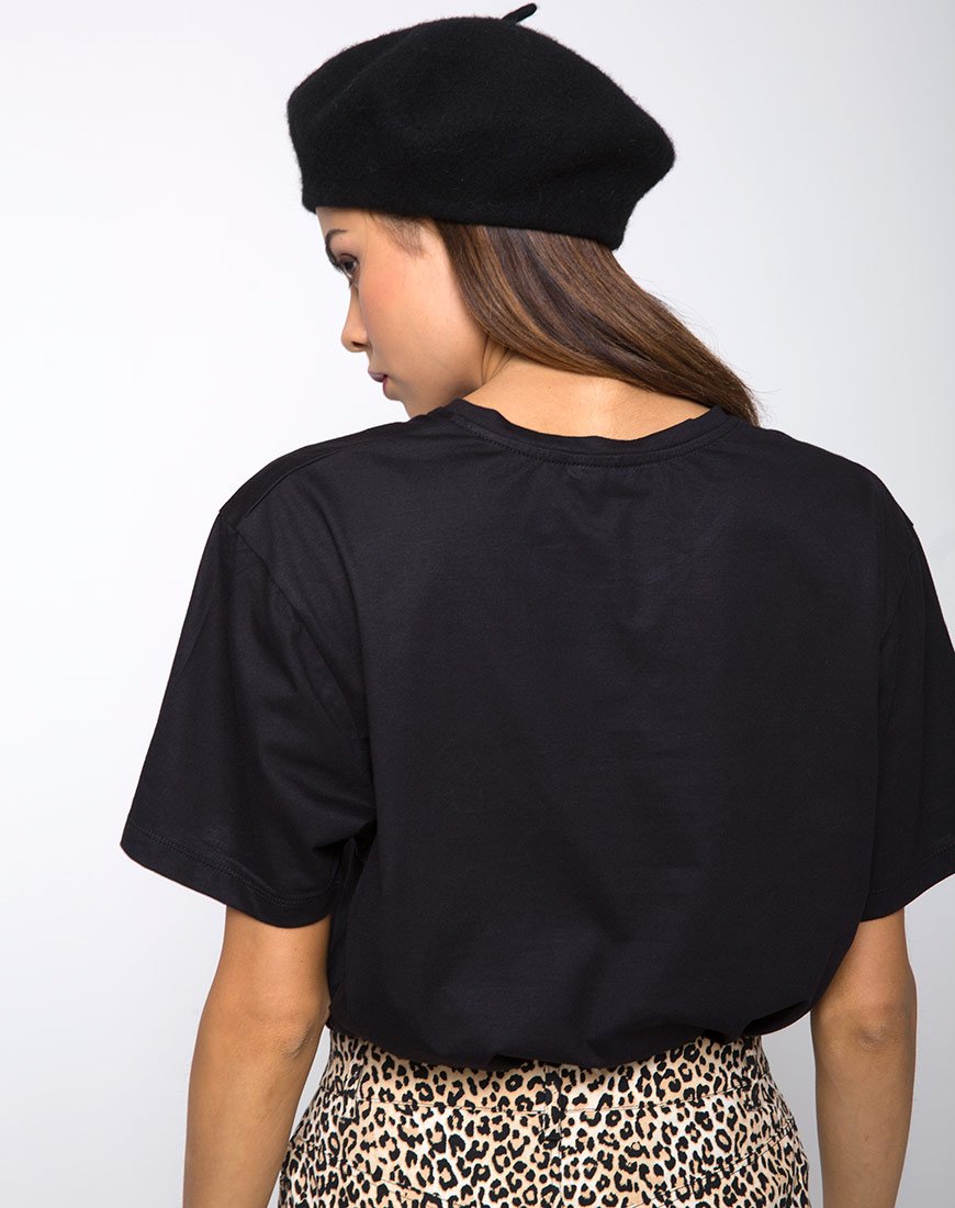 Imagen de Oversize Basic Tee in Rebel Girls Negro