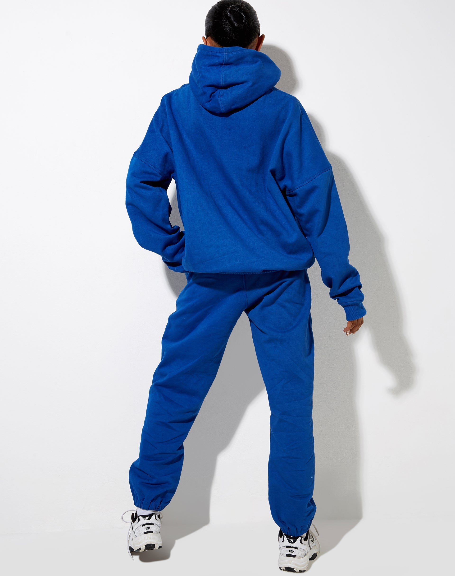 Imagen de Oversize Hoodie in Cobalt It Just Hits Different Embro