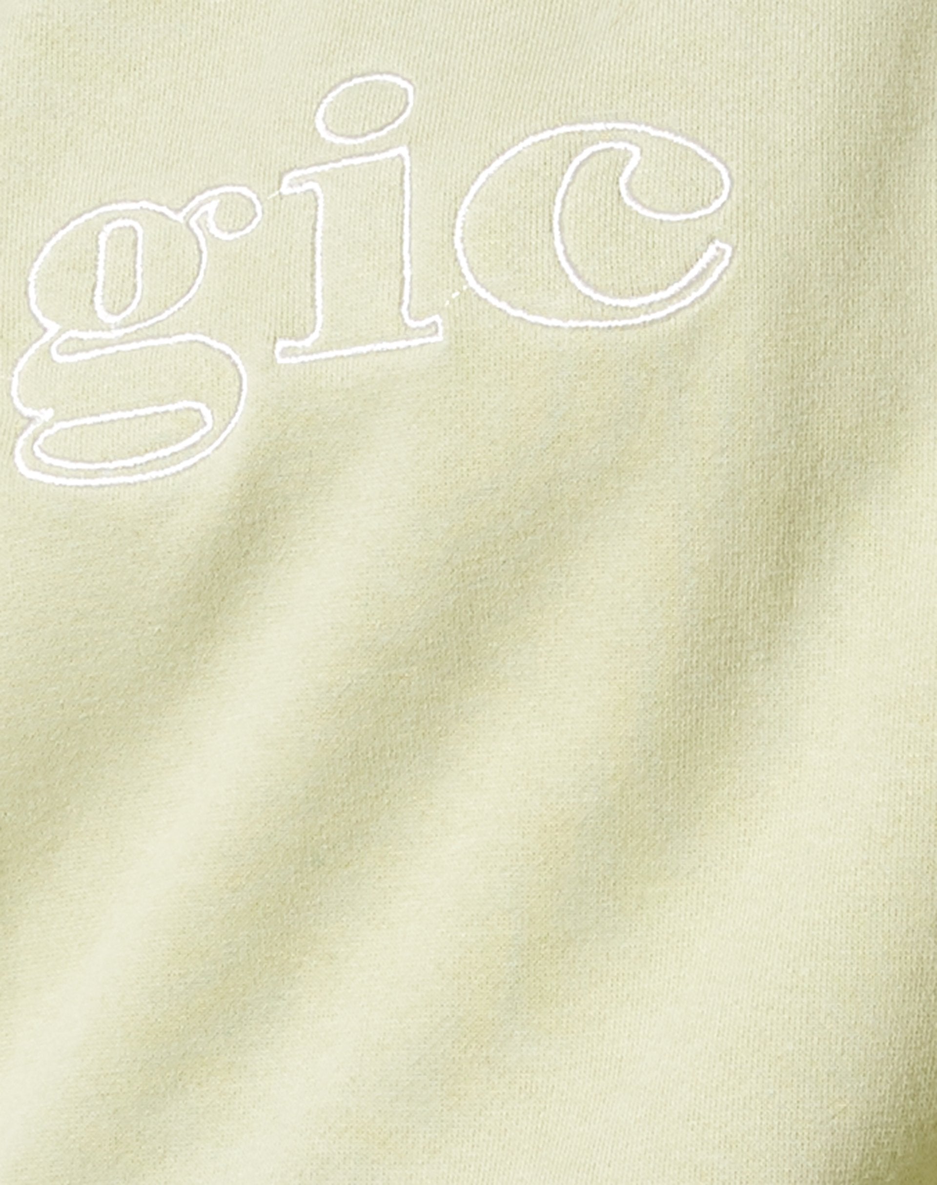 Imagen de Oversize Hoodie in Green Graffiti Magic Embro