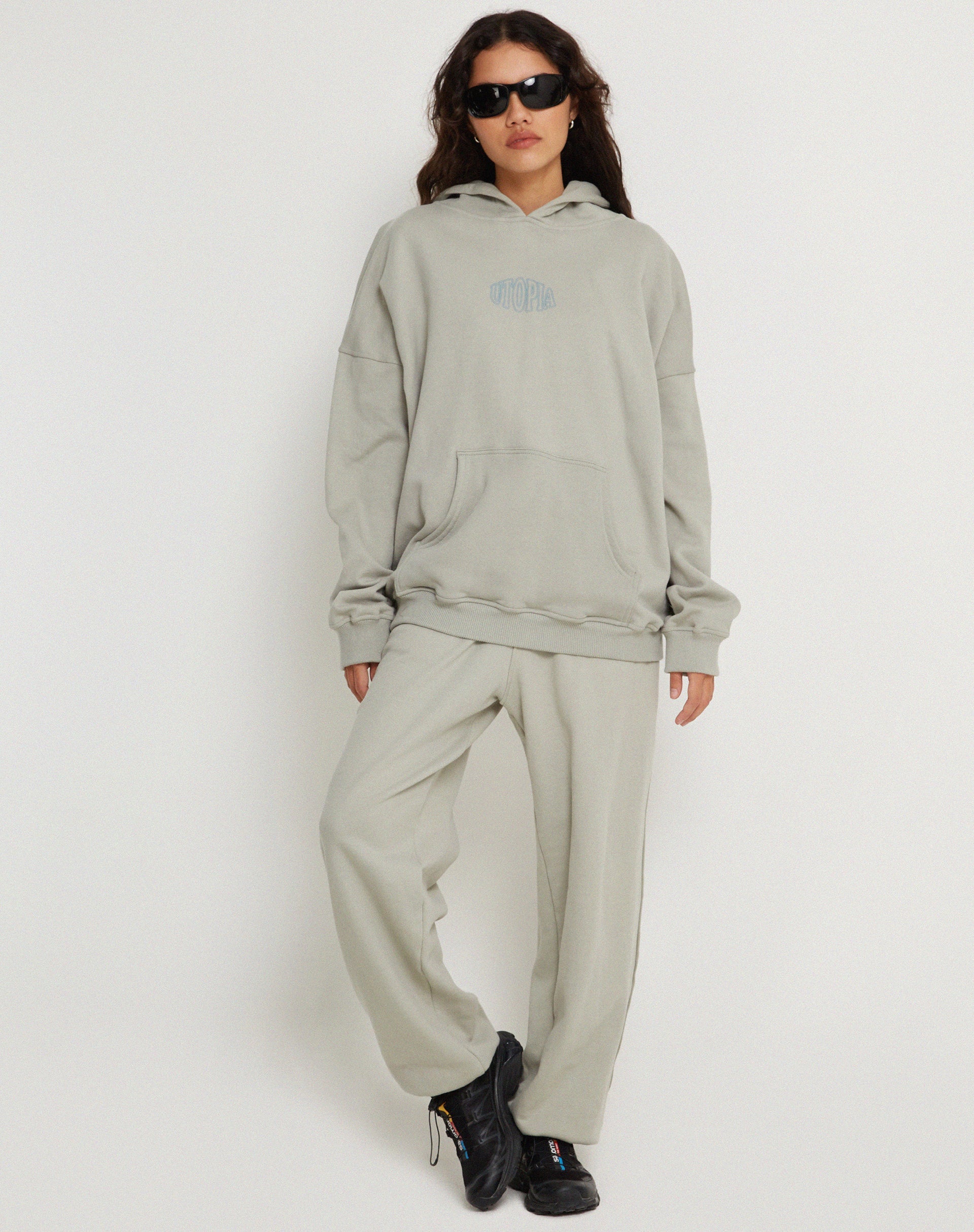 imagen de Oversize Hoodie en Surf Blue Utopia