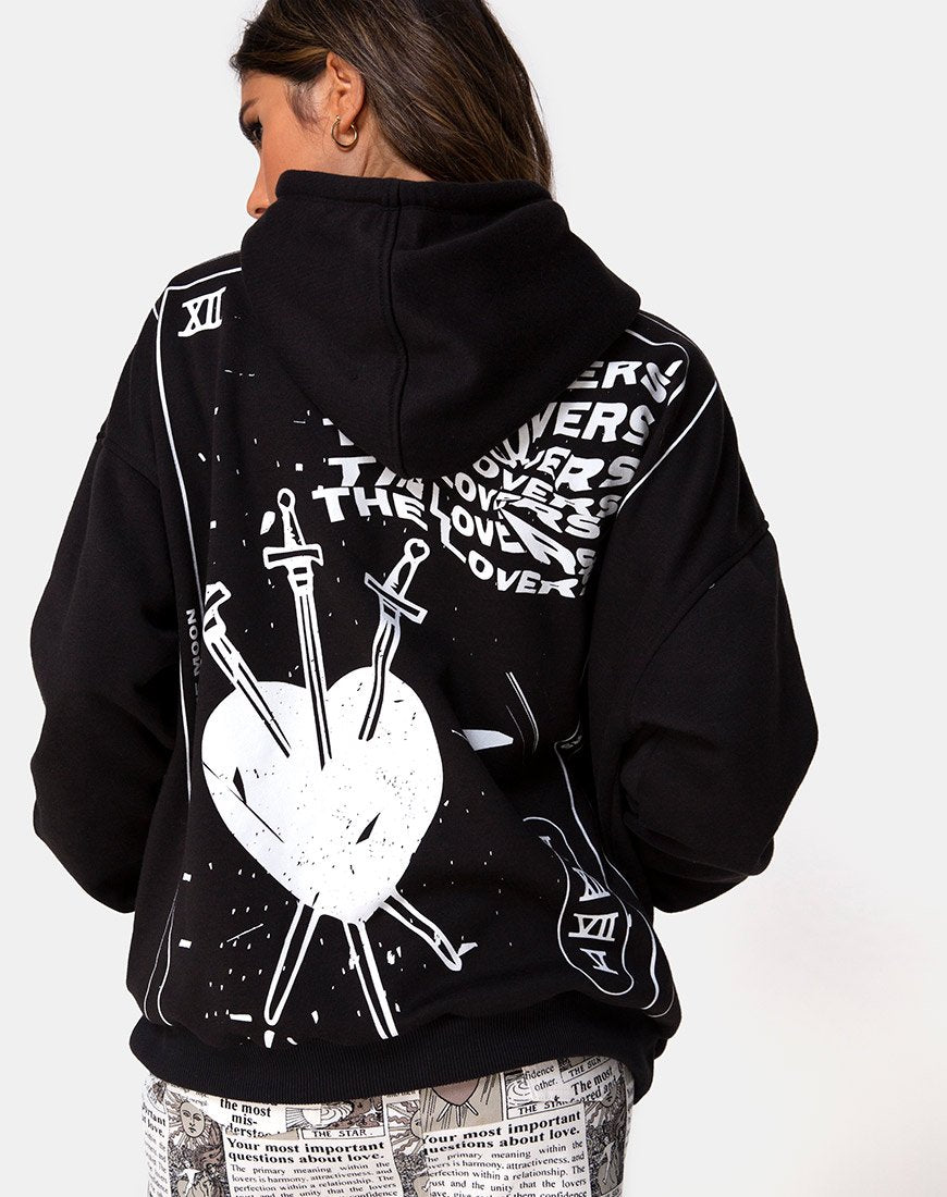 Sudadera oversize con capucha en The Sun, Lover and Soul