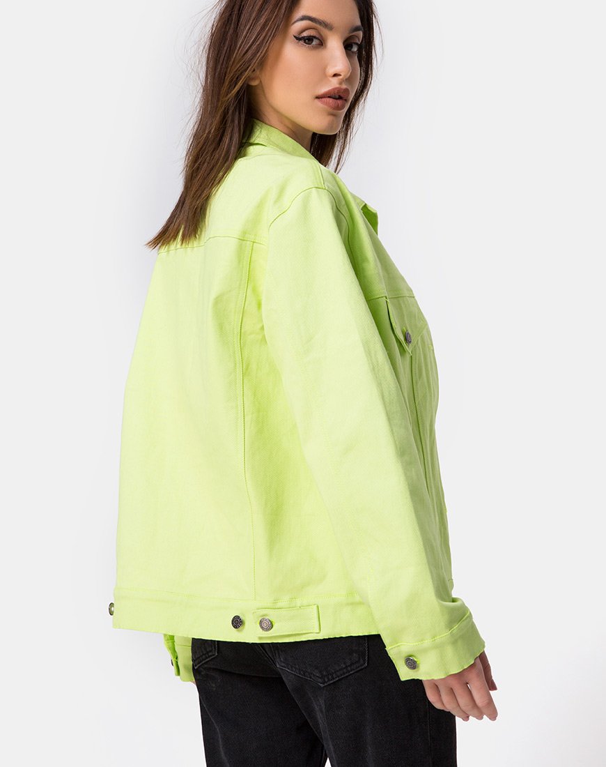 Chaqueta vaquera oversize en lima
