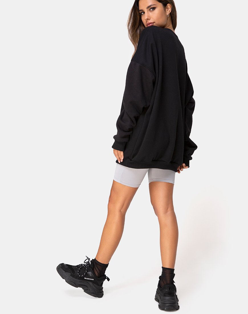 Imagen de Sudadera en negro Querubín