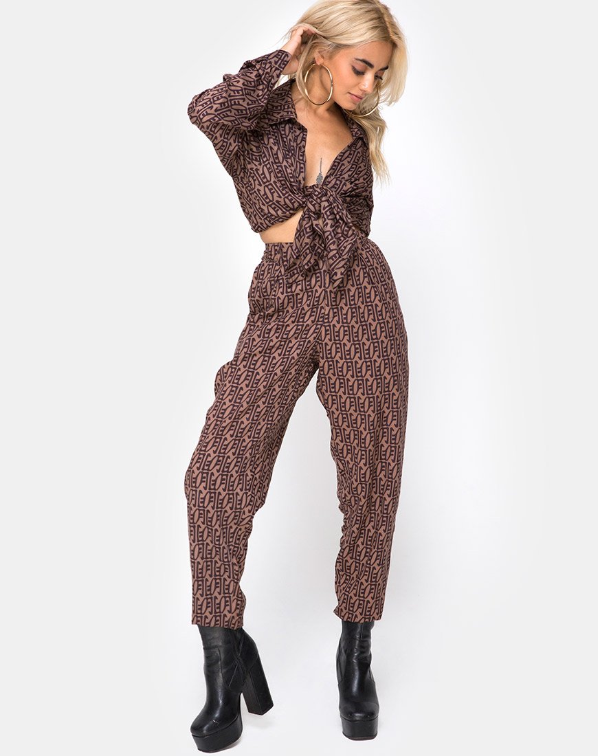 Imagen del pantalón Dastan en luna china
