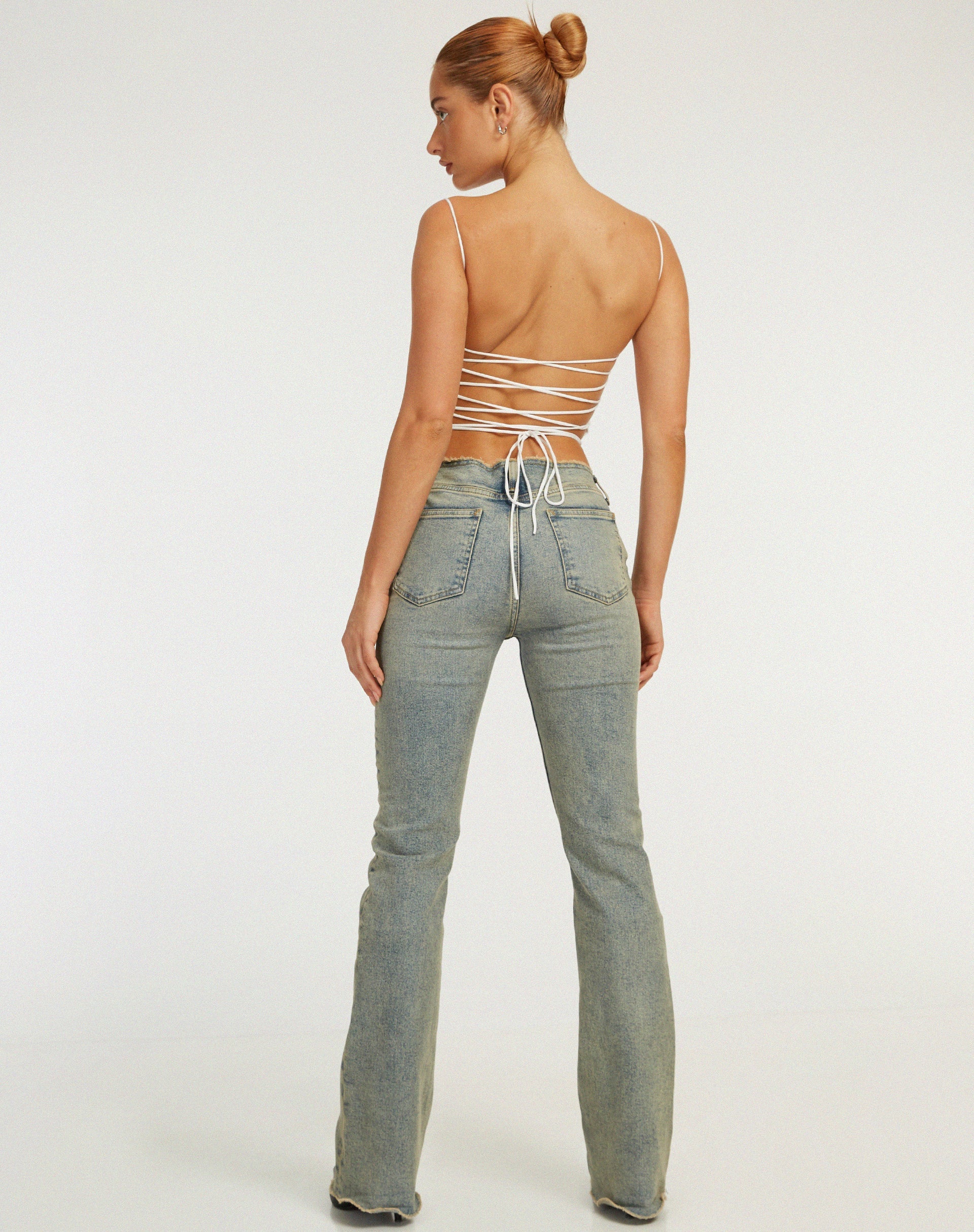 imagen de Ozka Crop Top en marfil