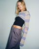 Imagen de Ozzy Bolero Top en Gris Azul
