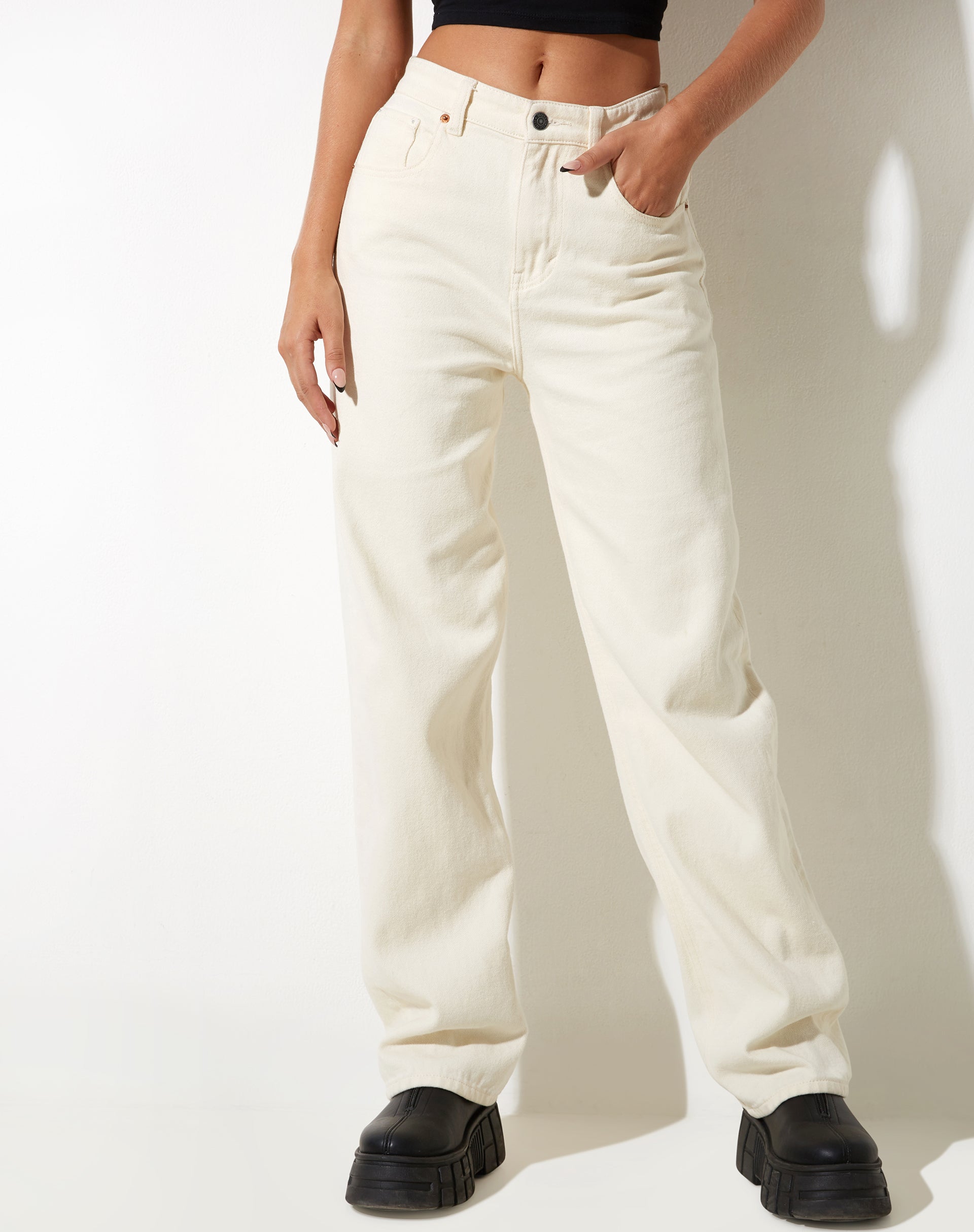 imagen de Parallel Jeans en Buttermilk