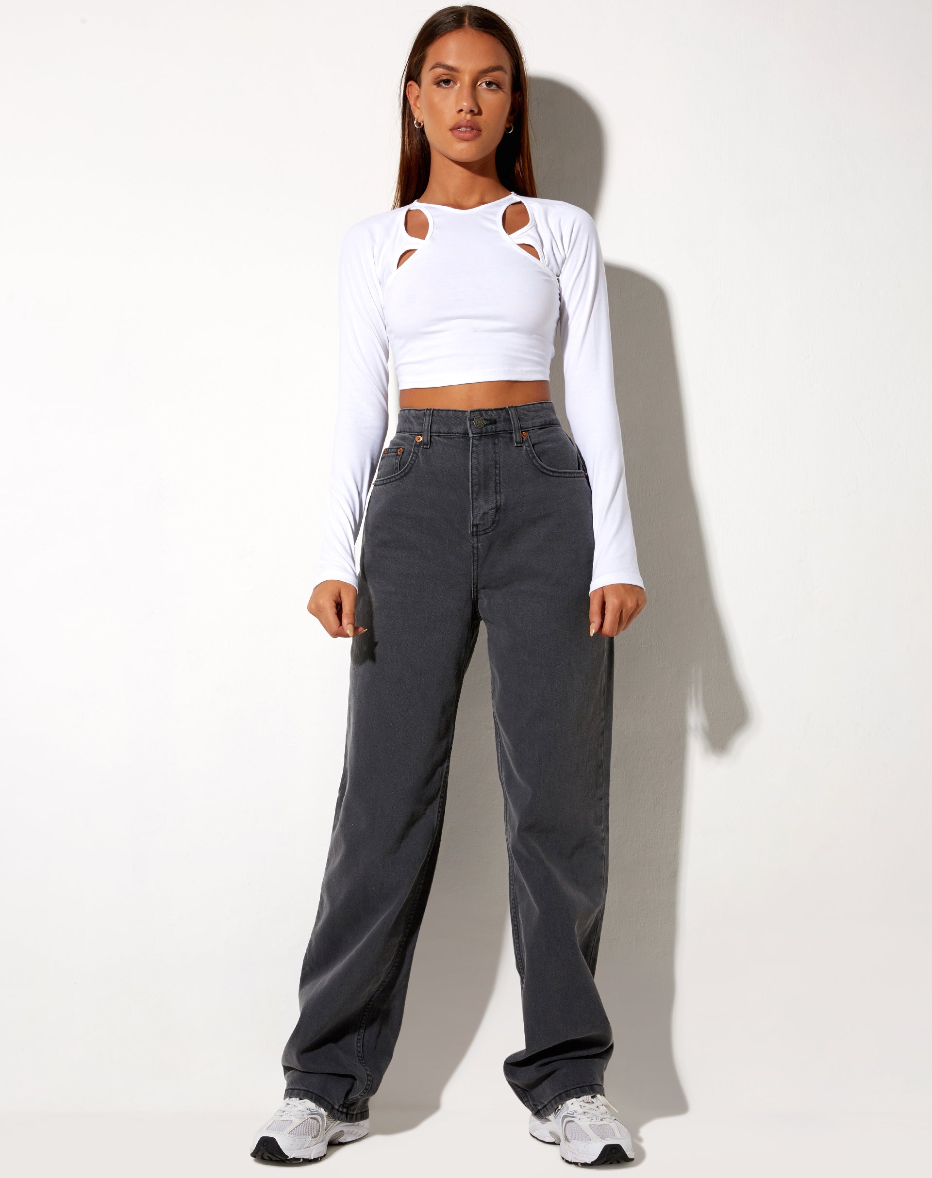 Imagen de Parallel Jeans en gris