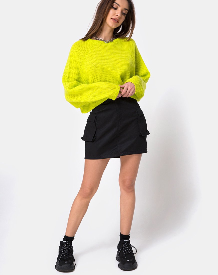 Imagen de Pargo Cargo Skirt en negro