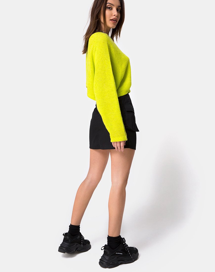 Imagen de Pargo Cargo Skirt en negro
