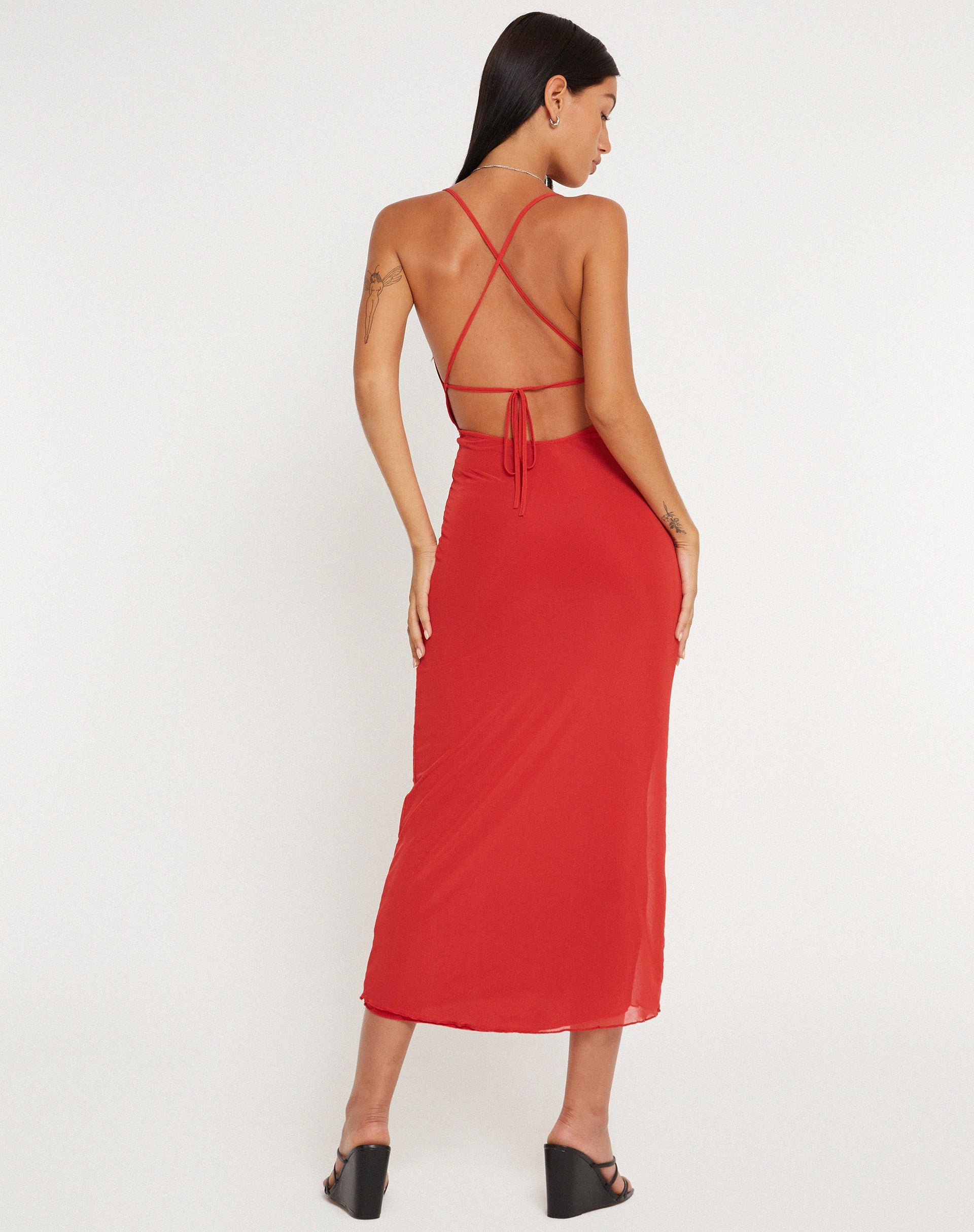 imagen de Pavira Maxi Dress in Red Clay