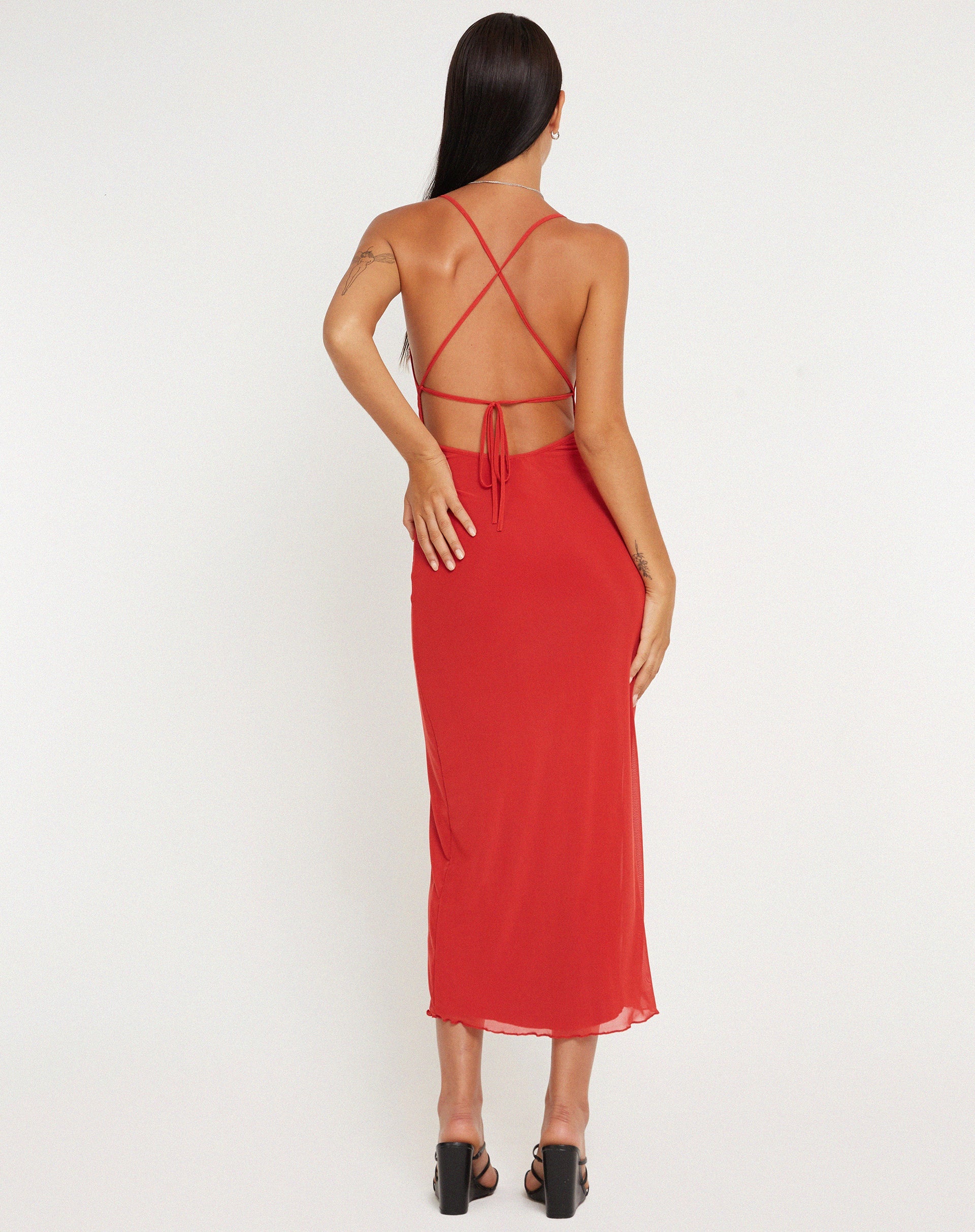 imagen de Pavira Maxi Dress in Red Clay