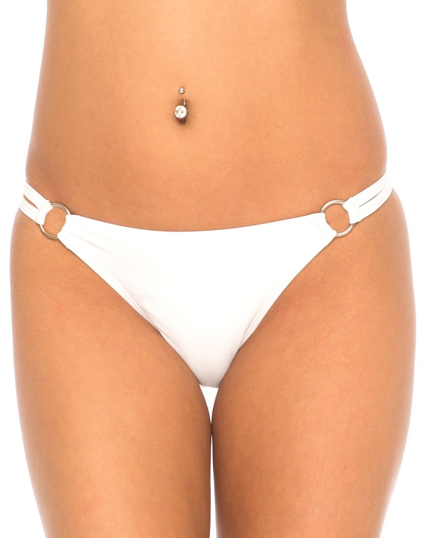Imagen de la braguita de bikini Pavlona blanca