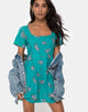 Imagen de Peky Babydoll Dress in Soi Rose Green