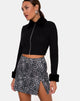 Imagen de Falda Pelmet en Rar Leopard Gris