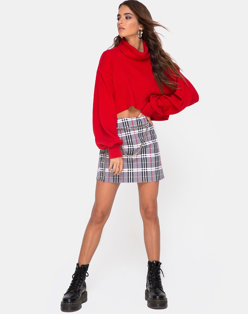 Imagen de la falda Pelmo en cuadros Heritage