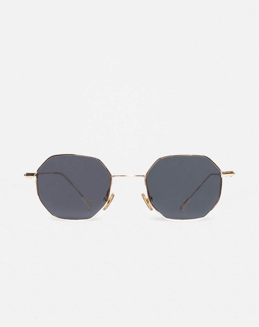 Imagen de las gafas de sol Pia doradas