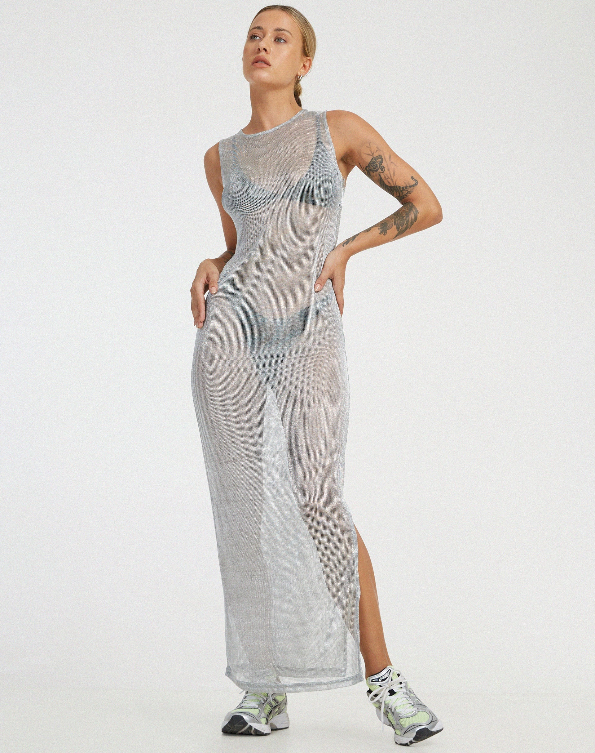 imagen del Vestido de Piesa en Cadena de Plata