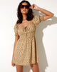 Imagen de Poleze Mini Dress in Washed Ditsy
