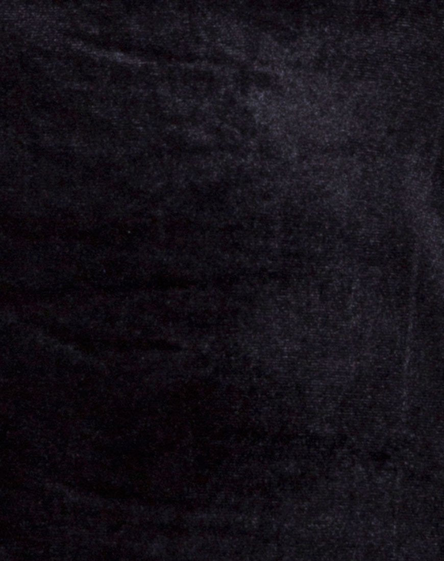 Imagen de Lucia Corpiño de terciopelo negro