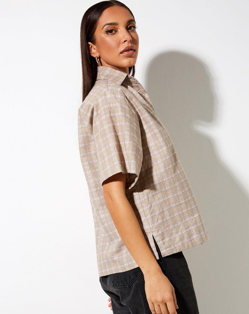 Camisa Pride de cuadros topo