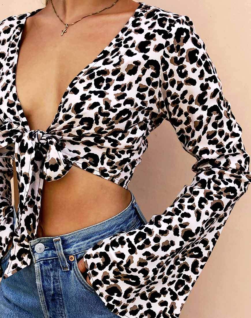 Blusa Capella en Pantera Rosa