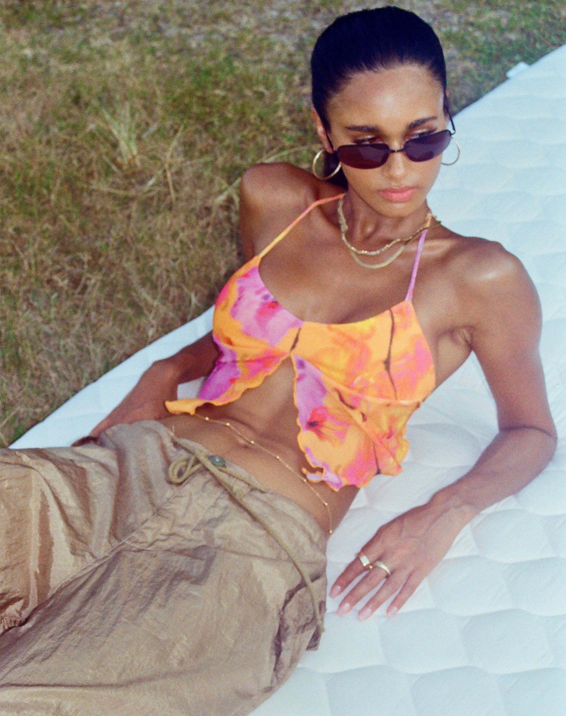 imagen de Shaman Cami Top en Blurred Orchid Peach