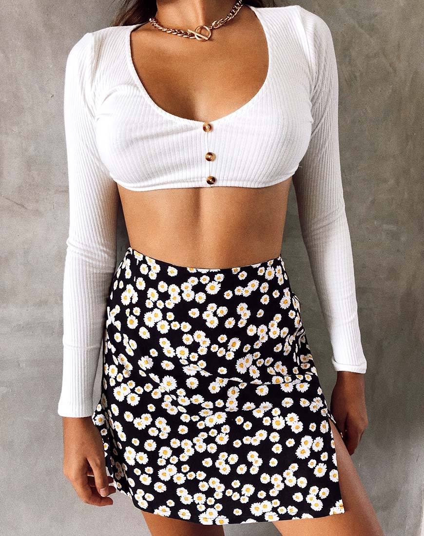 Imagen de Sheny Minifalda en Mini Daisy Negra