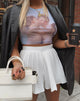 Imagen de Tiney Crop Top Tee in Cherub Kiss Blue